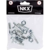 Montażówki NKX Skateboard 1" Silver