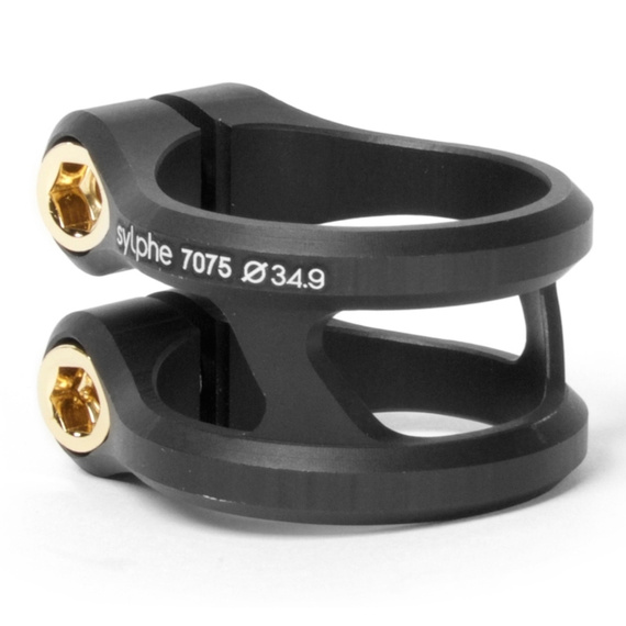 Zacisk Ethic Sylphe Double Clamp Czarny 34,9 mm