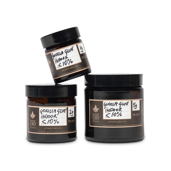 Kwiaty Konopi Susz Konopny <10% "GORILLA GLUE" 2g