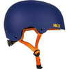 Kask Na Deskorolkę Hulajnogę NKX Brain Saver Granatowo-Pomarańczowy