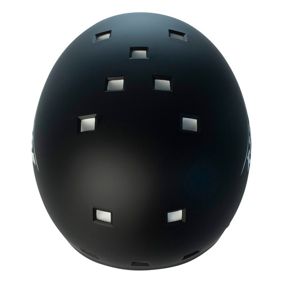 Kask Na Deskorolkę Hulajnogę NKX Brain Saver Czarny Ride Hard S