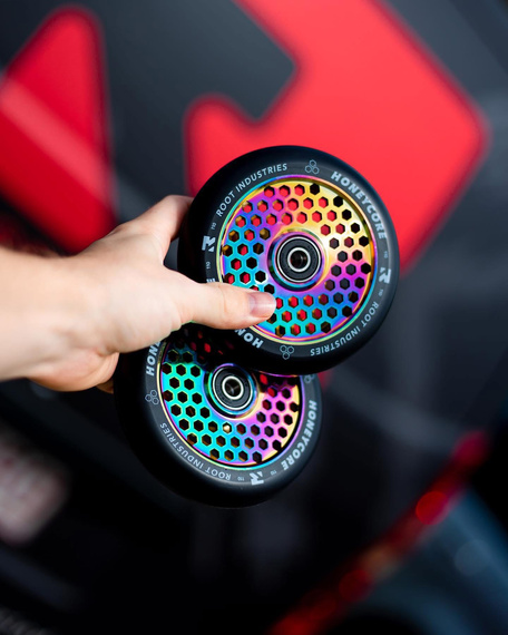 Koła do Hulajnogi Root Industries Honeycore Black Pro Scooter Wheels 2-Pack Mirror 110 mm (2 szt.)
