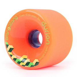Koła do longboardu Orangatang Durian Wheels Pomarańczowy 75 mm 80A