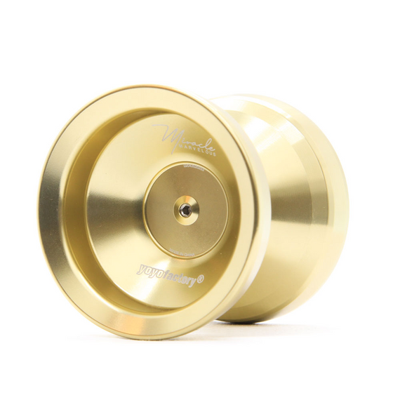 Yoyo dla zaawansowanych YoYoFactory Miracle Monometal Shiny Gold Złoty