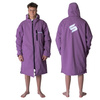 Poncho Ponczo Kurtka Story Change Robe Baby Purple Jeżynowy