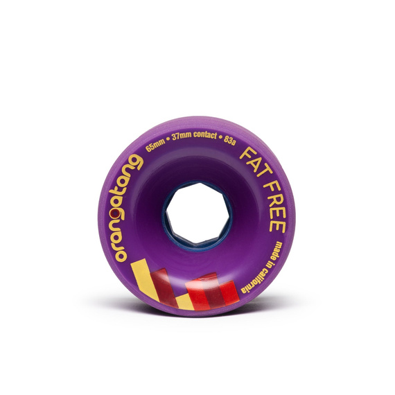 Koła do longboardu Orangatang Fat Free Wheels Fioletowy 65 mm 83A