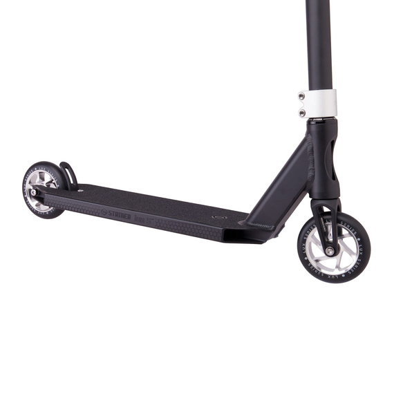 Hulajnoga Wyczynowa Striker Lux 5" Stunt Scooter Czarno-Srebrny wys. 87 cm