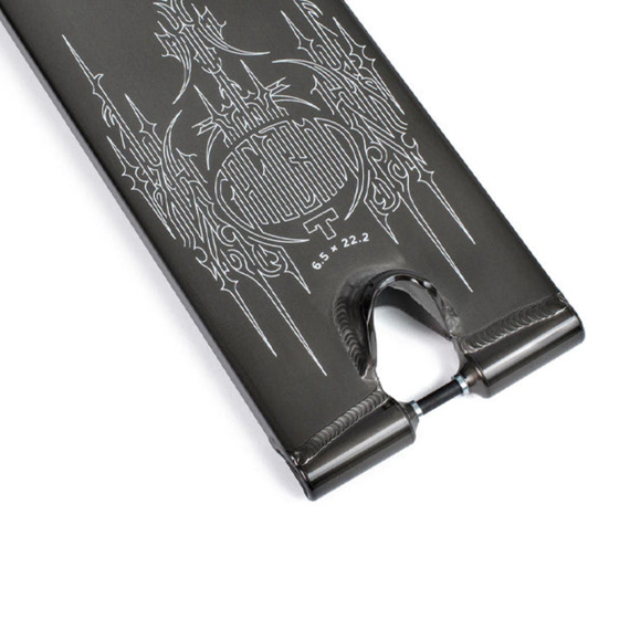 Deck Podest do Hulajnogi Tilt Gagliano Pro Scooter Deck Clear Black Czarny 564 mm