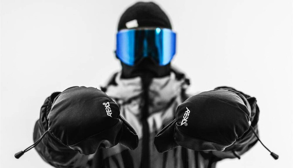 Rękawice REKD Icon Over Cuff Snow Mitts S Czarne