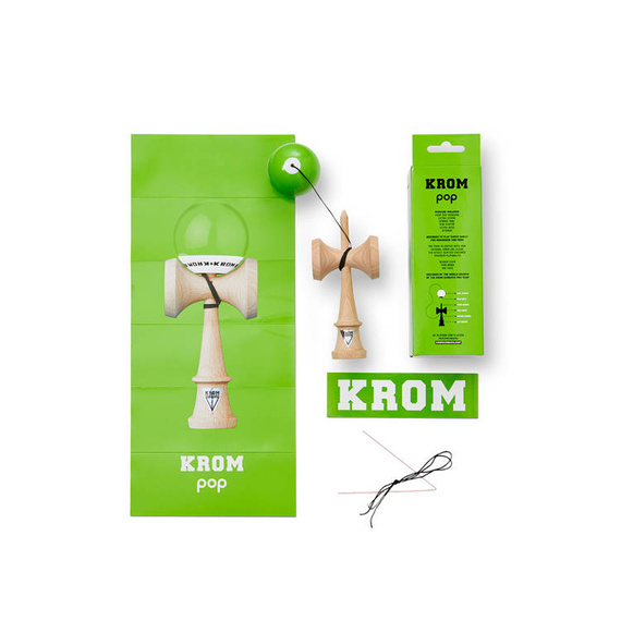 Kendama Krom POP LOL Jasnozielony