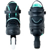 Rolki regulowane Story Fusion Adjustable Inline Skates Miętowy LED