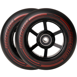 Koła do Hulajnogi NKD Mono Street Stunt Scooter Wheels Czarno-Czerwony 115 mm
