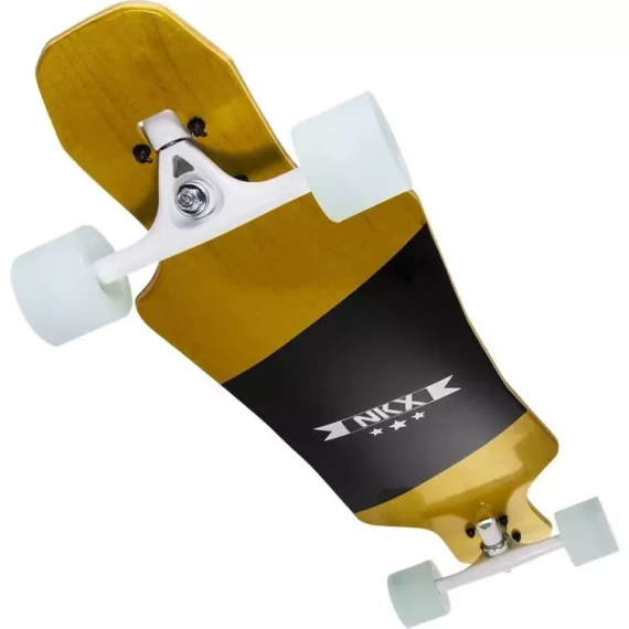 Longboard na początek NKX Fearless Żółty z Klonu Kanadyjskiego 101 cm