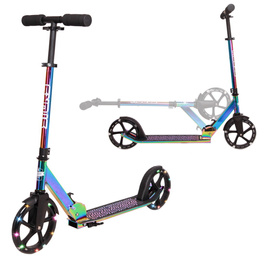 Hulajnoga Transportowa z dużymi kołami Story Urban GO! Shiny Neochrome LED