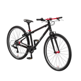 Lekki rower dla dzieci i młodzieży KUbikes 26 Czarno-Czerwony