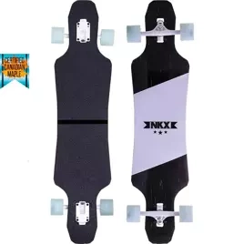 Longboard na początek NKX Fearless Czarny z Klonu Kanadyjskiego 101 cm