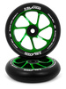 Koło do Hulajnogi Slamm Team Wheel Czarno-Zielony 110 mm (1 szt.)