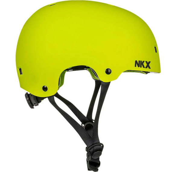 Kask Na Deskorolkę Hulajnogę NKX Brain Saver Limonkowy