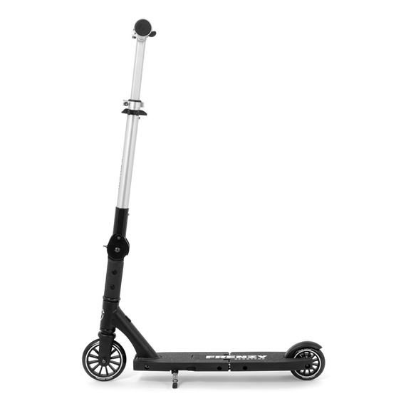 Hulajnoga Miejska Rekreacyjna Frenzy Flex Recreational Scooter Czarno-Srebrny 120 mm