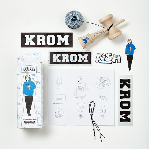 Kendama KROM DJ Pro Mod Fish