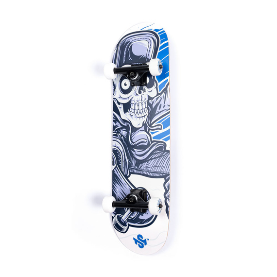 Kompletna Deskorolka Urban Sports Blue Skeleton 7.25"