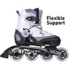 Rolki regulowane Story Crony Adjustable Inline Skates Biały