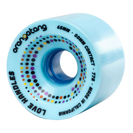 Koła do longboardu Orangatang Love Handles Wheels Niebieski 65 mm 77A