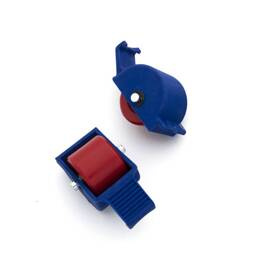 Kółka do butorolek Breezy Rollers Wheels Set Niebiesko-Czerwony