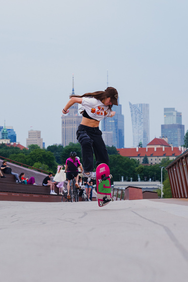 Kompletna Deskorolka Urban Sports Pink Logo 8.0"