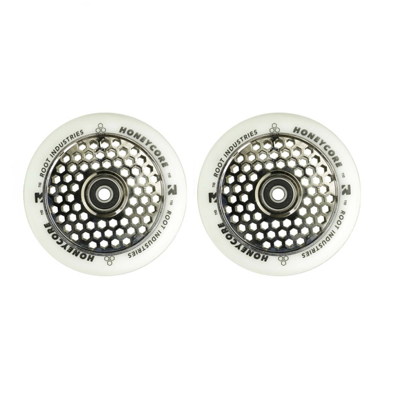Koła do Hulajnogi Root Industries Honeycore White Pro Scooter Wheels 2-Pack Mirror 110 mm (2 szt.)