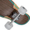 Longboard do dancingu NKX Geometric Walnut Green 117 cm