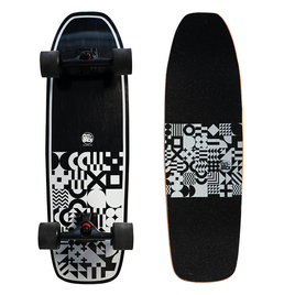 Deska Surfskate Cutback - B&W 32"