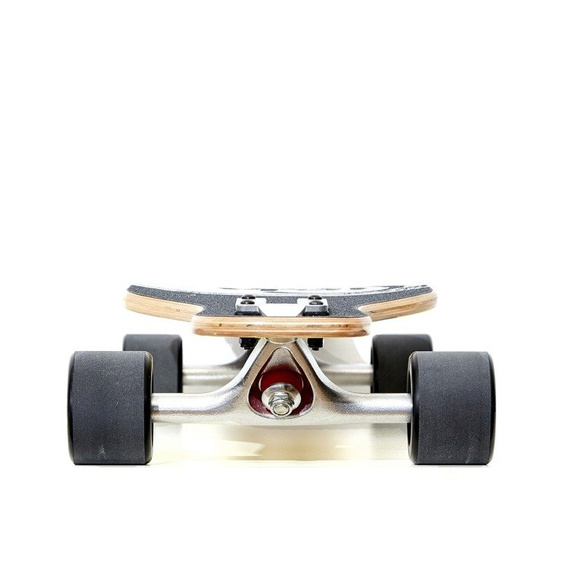 Fish Skateboards Viva La Cuba Silver Black Longboard 89cm