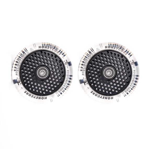 Koła do Hulajnogi Root Industries Honeycore White Pro Scooter Wheels 2-Pack Czarny 110 mm (2 szt.)