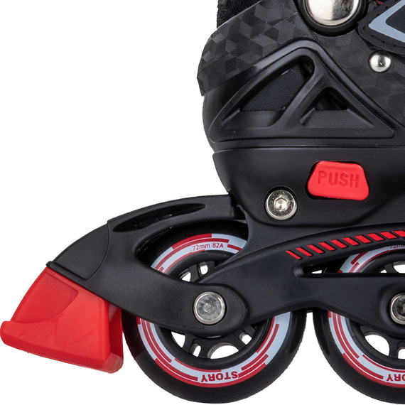 Rolki regulowane Story Blaster Inline Skates Czarny
