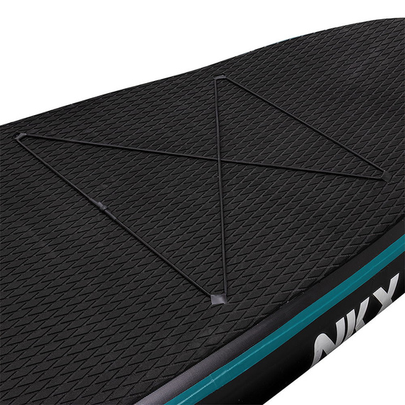 Deska turystyczna SUP pompowana pneumatyczna NKX Windsurf Czarno-Niebieski 10'0