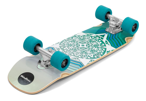 Deskorolka Cruiser Mindless Drifter Turkusowy 28”