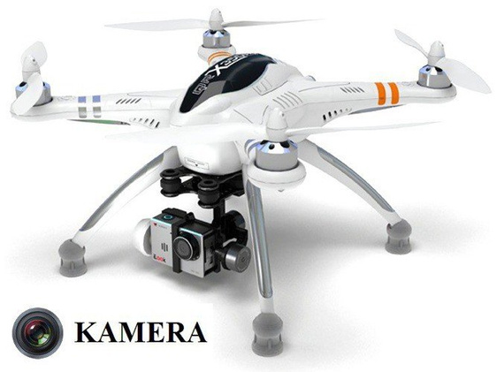 Dron RC Walkera: Walkera QR X350 PRO RTF7 (Devo F7 z FPV, G-3D, złącze GoPro3i4, antena 5,8GHz, akumulator)
