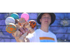 Kendama Krom Crack Pink/White