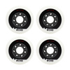 Kółka do rolek Echo Drift Wheels Biało-Szary 80 mm (4 szt.)