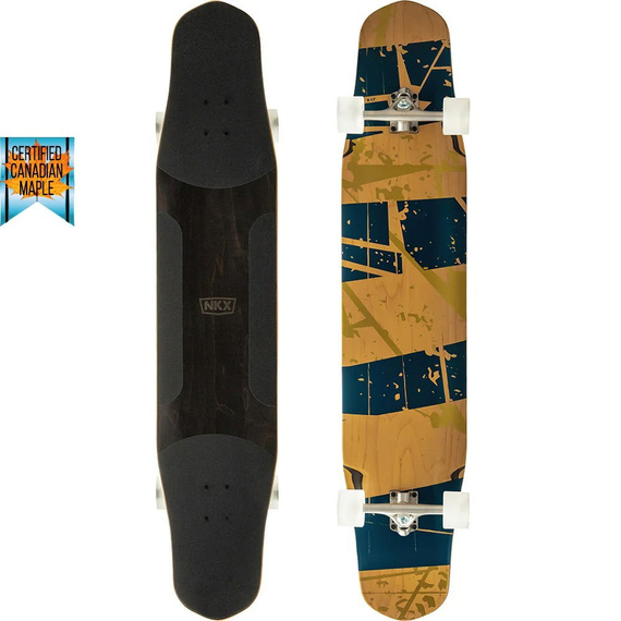 Longboard do Dancingu NKX Superior Dancing Longboard Złoty 48.5" 