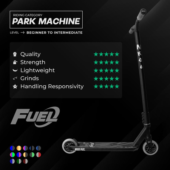 Hulajnoga Wyczynowa NKD Fuel Reflex wys. 92 cm