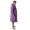 Poncho Ponczo Kurtka Story Change Robe Baby Purple Jeżynowy