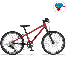 Superlekki rower dla dzieci KUbikes 20L Czerwony