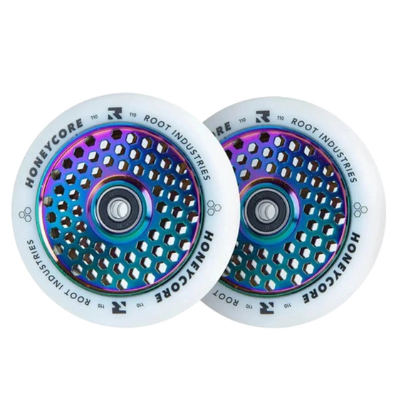 Koła do Hulajnogi Root Industries Honeycore White Pro Scooter Wheels 2-Pack Rocket Fuel 110 mm (2 szt.)