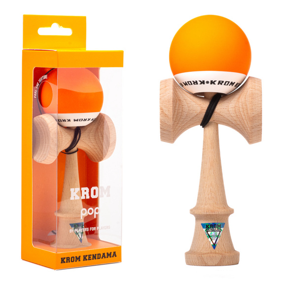 Kendama Krom POP Pomarańczowy