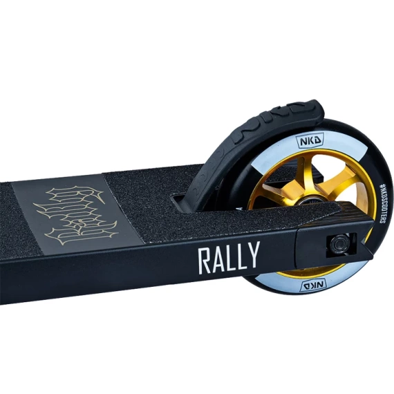 Hulajnoga Wyczynowa NKD Rally V4 XS Czarno-Złota wys. 73 cm