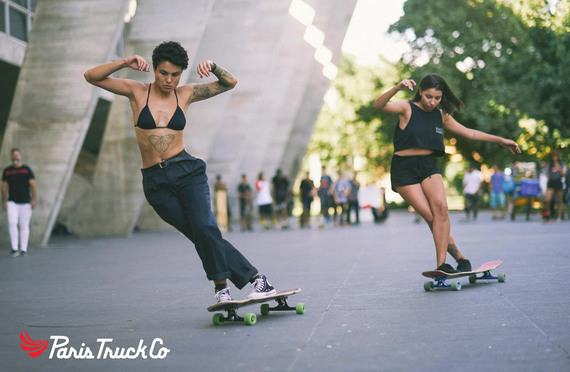 Trucki do longboardu Paris V3 150 mm 50° Longboard Trucks Matte Black