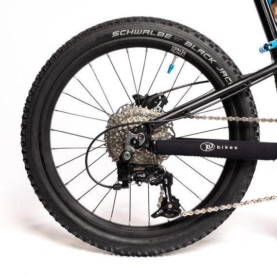 Superlekki rower dla dzieci KUbikes 20S DISC Turkusowo-Fioletowy