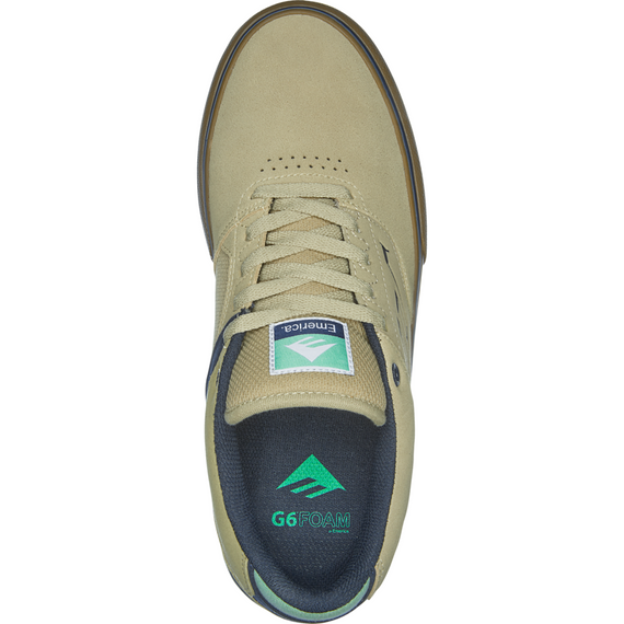 Buty EMERICA The Low Vulc Tan/Niebieski/Zielony